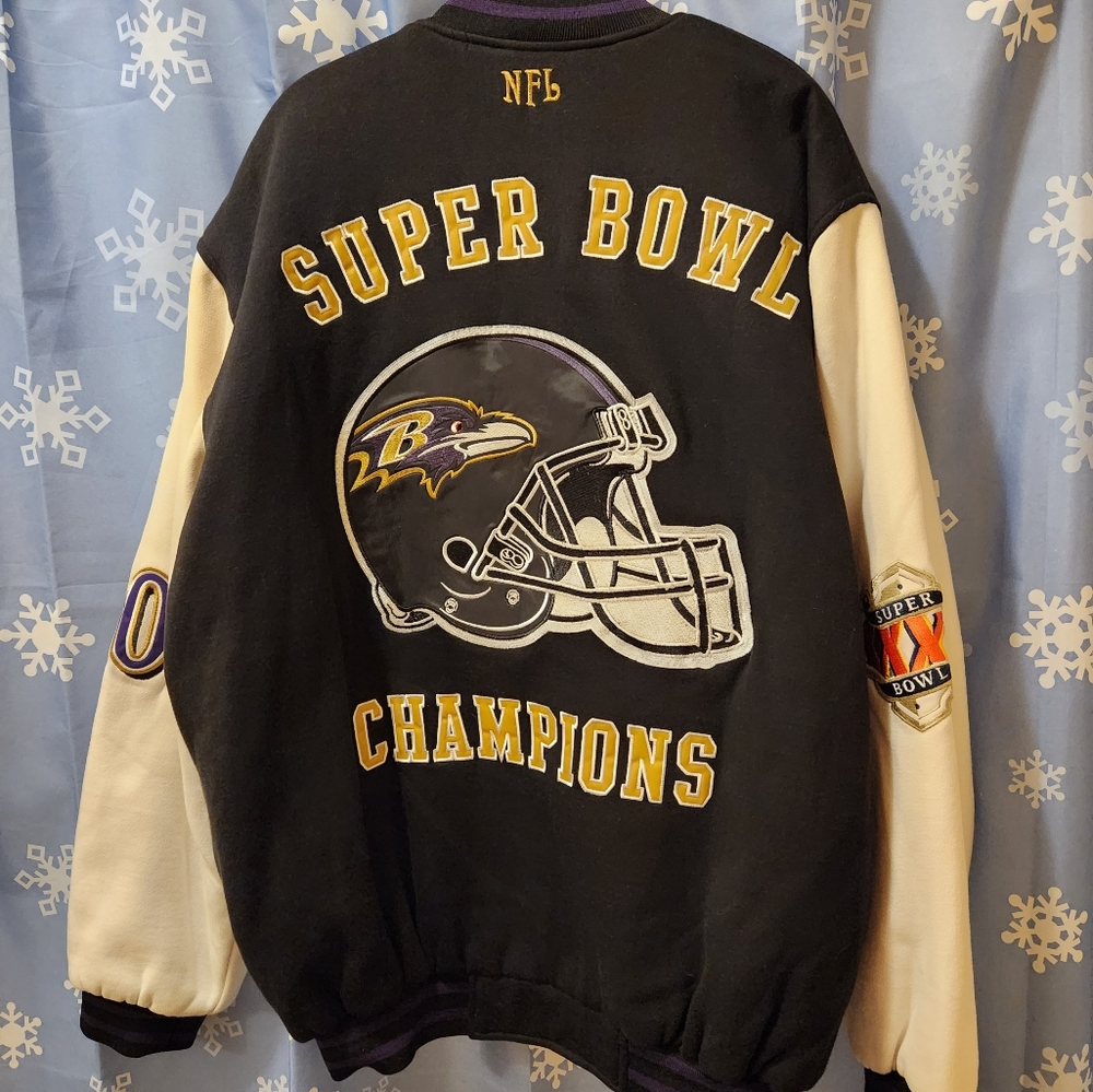 Ravens NFL Superbowl Jacket